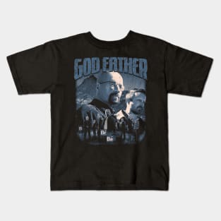 GOD FATHER, heisenberg vintage fan art Kids T-Shirt